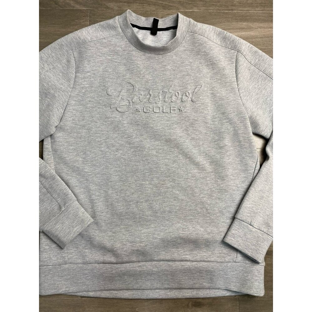 Unrl X  Barstool Golf Performance Crewneck Sweatshirt Men’s Size Large Gray